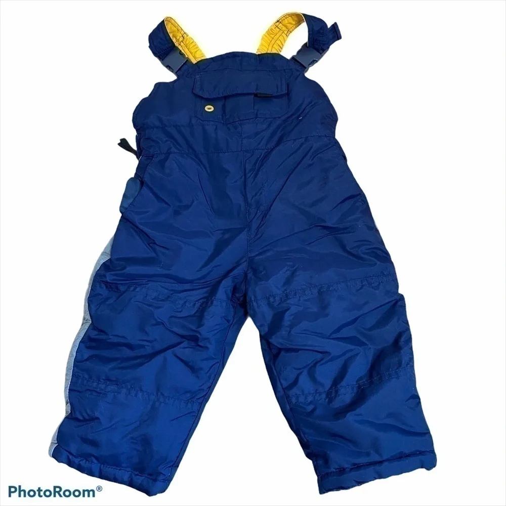 Osh Kosh B’gosh Snowsuit Blue Yellow 12 months
